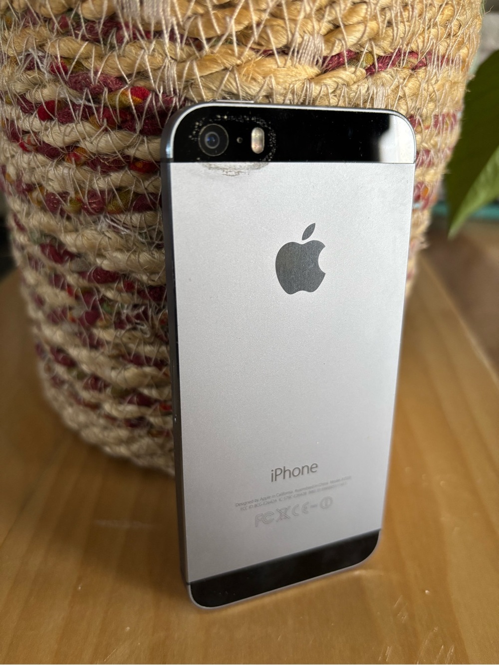 iPhone 5s & Turquoise coloured case